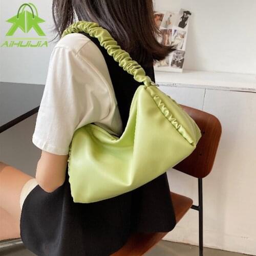 Fashion Soft Pu Leather Woman Handbags Luxury Designer Shoulder Bag 2021 New Large-capacity Female Leisure Travel Messenger Bag