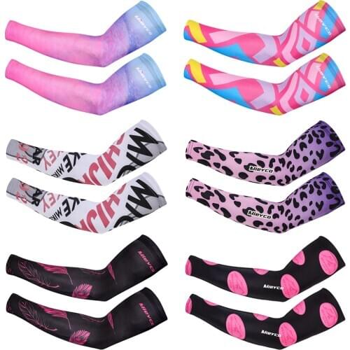 Basketball Sleeve Tattoo Sun Protection Running Arm Cover Ladies Arm Warmer Bicycle Cycling Cuff Womens Cycling Braces Gym