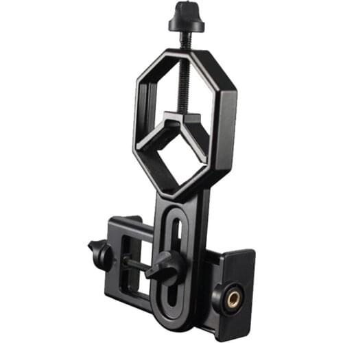 Cell Phone Adjustable Adapter Mount Microscope Spotting Scope Telescope Clip Bracket Mobile Phone Holder drop shipping