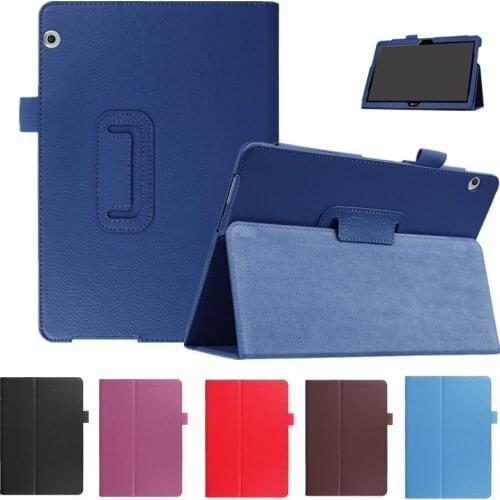 For Huawei MediaPad C5 8 2020 T8 Smart Tablet Cover Flip Stand PU Leather Case For C3 T3 7.0 8.0 M3 M5 M6 8.4 Protector Shell