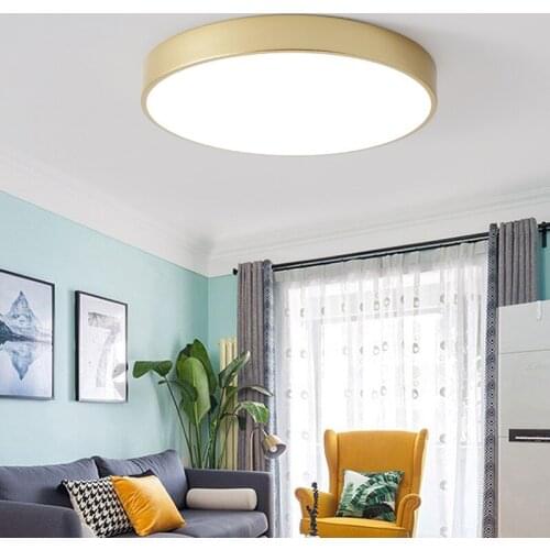 Led ceiling lamp simple modern bedroom lamp balcony aisle porch light round bedroom ceiling lamp
