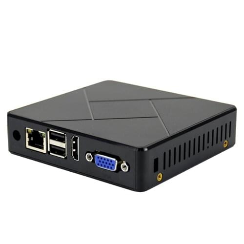 Thin Client FL600 Mini PC with Linux OS Cloud Terminal RDP 8.0 Quad core 1.6Ghz Processor 1G RAM HDMI VGA Free Shipping