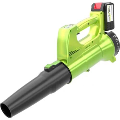 Cordless Leaf Blower with 21V Battery Charger Variable Speed Lightweight for Lawn Care Snow Blowing and Cleaning Debris and Dust