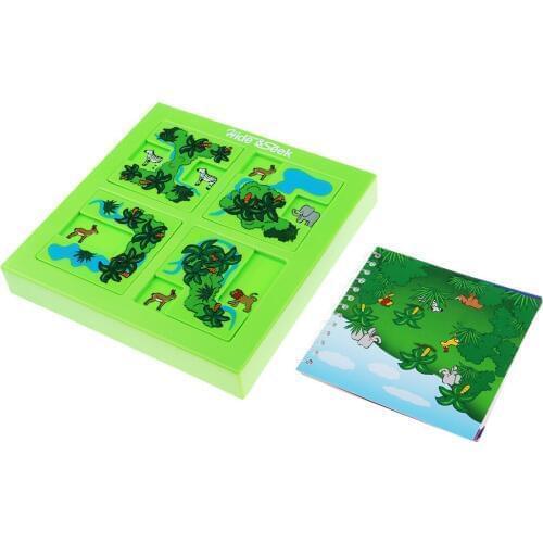 High Quality Learning Resources Matching Animal Board Game Educational Toy for Kids Children