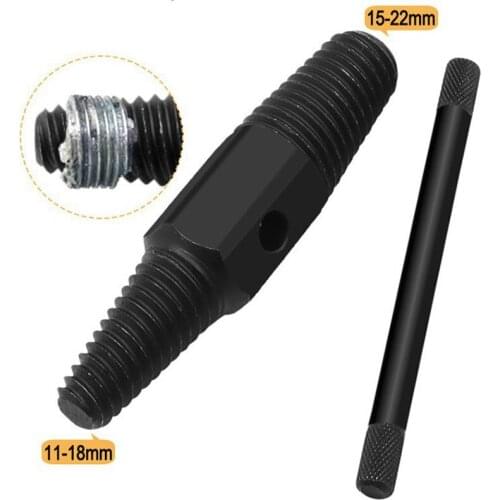 1/2'' 3/4'' Dual Use Double Head Screw Extractor Pipe Broken Bolt Damaged Screw Drill Bits Remover Multifunctional Hex Connector