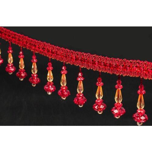 11 Meters Per Lot Trimmings Fringes DIY Sewing Tassel for Curtains 10 Colors Available