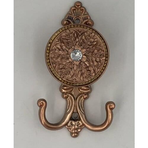 2Pcs/Set Luxury Fashion European Peacock Curtain Hooks Holder Hanger Bronze Display Rack Wall Hook Curtain Accessories