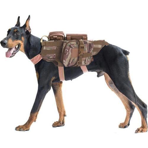 Army Tactical Dog Vests Military Dog Clothes training Load Bearing Harness SWAT Dog Training rescue Molle Vest Harness