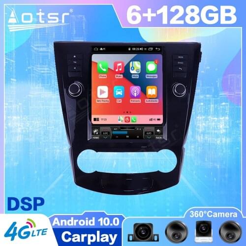 Android 10 Tesla For Nissan X-Trail 2014 - 2017 Car GPS Navigation Auto Radio Stereo Carplay Multimedia Player HeadUnit No 2 din