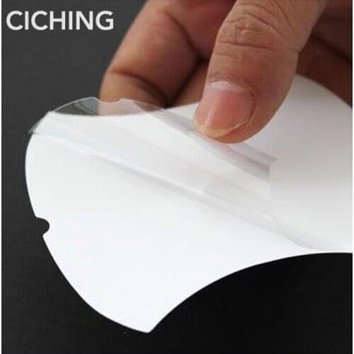 Car-styling door handle sticker protective film for Fiat 500 600 500l 500x punto stilo bravo ducato Panda Palio accessories