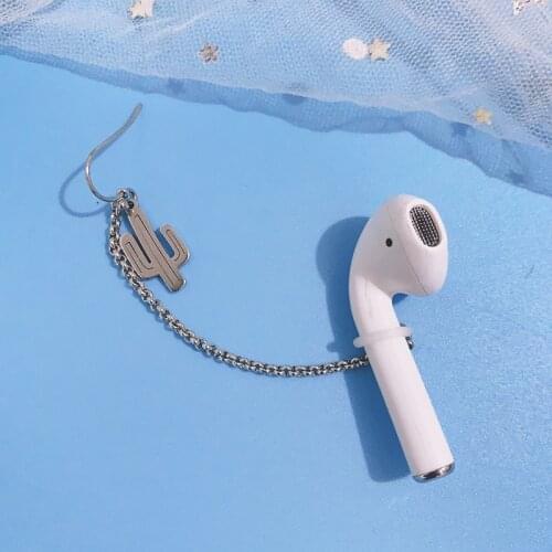 AirPods Accessories AirPods Wireless Bluetooth Headset Anti-lost Rope Earrings Unisex Earrings