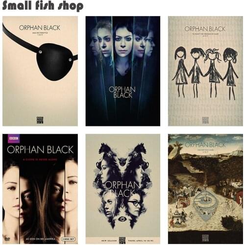 Orphan Black Home Furnishing decoration Kraft Movie Poster Drawing core Wall stickers