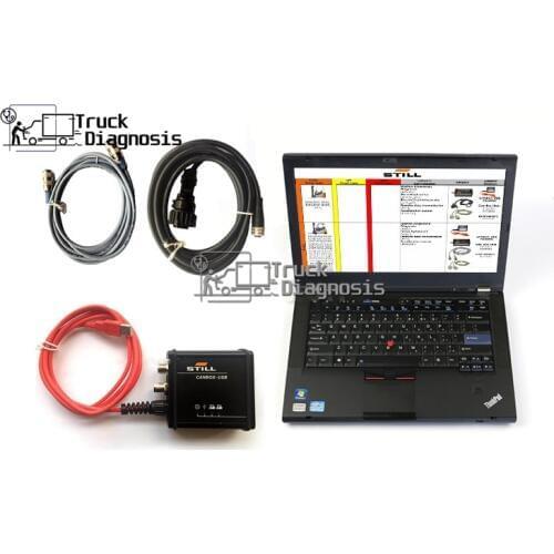 Still forklift canbox diagnostic scanner with T420 latpop Lift trucks still canbox adapter forklift diagnostic scanner