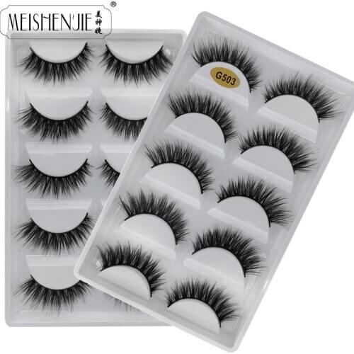 10 Boxes Long Eyelashes Wholesale False Eyelashes Make ups Full Lashes Natural Mink Eyelashes Wholesale 3d Mink Lashes faux cils