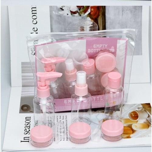 Travel Pack Multi-pack Skin Care Portable Small Spray Pot Empty Bottle Makeup Bottle Water Spray Bottle 50ml 40ml 30ml set