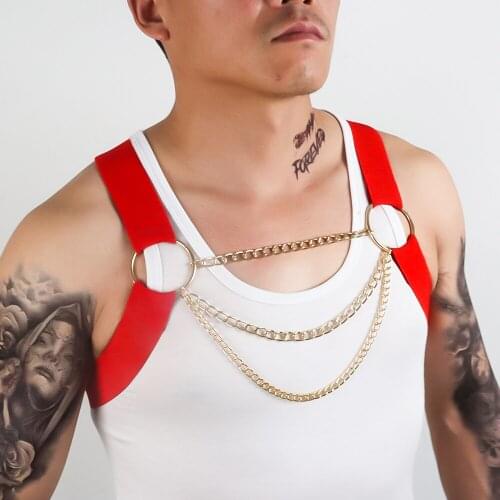 2021 Harness Men Bondage Costume Elastic Sexy Harness Body Sissy Lingerie For Men Crossdress Cosplay Lingerie Exotic Accessories