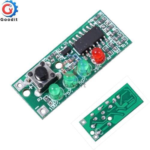 3S 4S Lithium Iron Phosphate Battery Capacity Tester Indicator 6 -12V Power Indicator with Four Level LED Display
