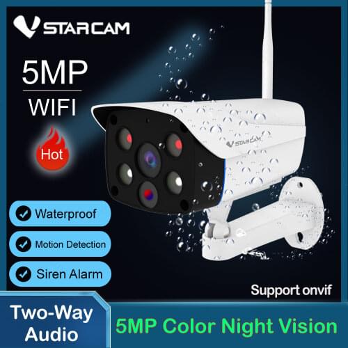 Vstarcam 4MP 3MP 2MP IP Camera Outdoor Wifi Camera Outdoor Audio Surveillance Security Camera Intercom Color/IR Night Vision