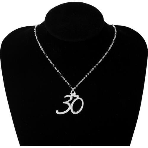 The delicate OM necklace popular in Europe and the United States, boho style yoga Gini gift, give mom girlfriend
