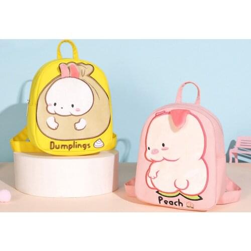 Cute Cartoon Kids Backpacks Girls Boys Schoolbag Non-slip Backpack Students School Bag Satchel 2-6T Kids Travel Bag