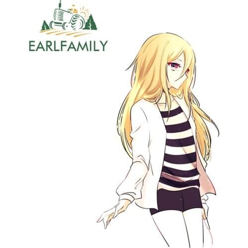 EARLFAMILY 13cm x 7.7cm for Angels of Death Rache Gardner Funny Car Stickers Surfboard Waterproof Decal Trunk Car Door Protector