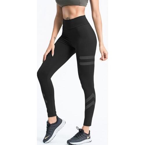 NEW LADIES HIGH WAIST LEGGINGS TUMMY CONTROL FITNESS SPORTS GYM STRETCH TROUSERS