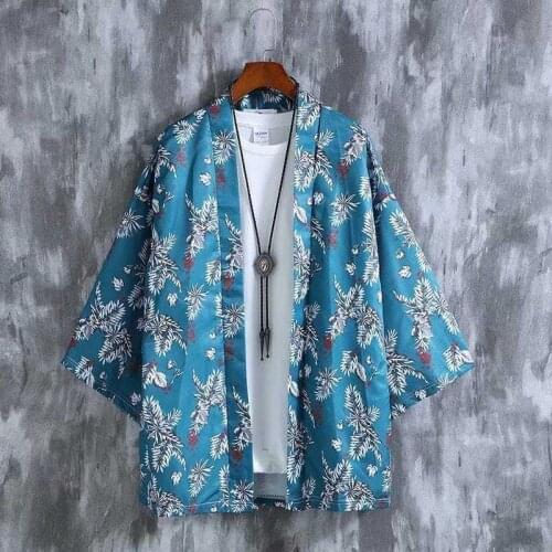 Geskeey New Sun Proof Clothes Style Daopao Couple Guochao Ancient Chinese Kimono Japanese Summer Element Thin Coat