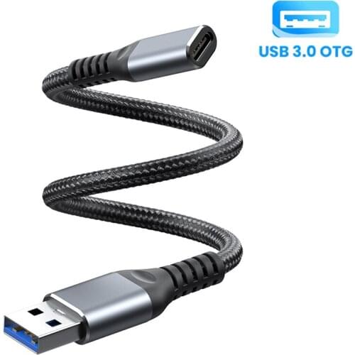 USB C To USB Adapter OTG Cable USB Type C Male To USB 3.0 Female Cable Adapter For MacBook Pro Samsung Xiaomi Type-C Adapter