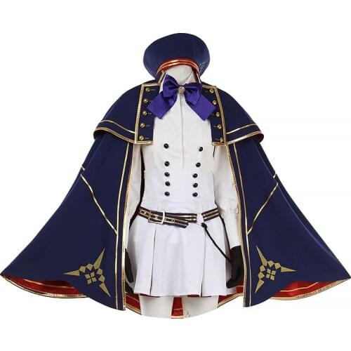 Hot game character fate caster altria pendragon the nerd cosplay costume