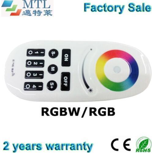 2.4G 4-zone RF RGB(W) Remote model B, for Mi-Light RGB or RGBW controller, 10 pcs/lot, factory wholesale