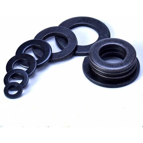 Sample support M27 M30 toroid metal washer black carbon steel round washer ,50pcs/lot