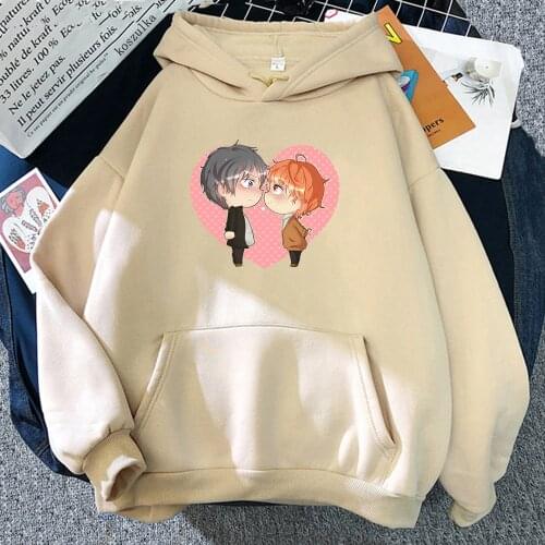 Anime Yaoi Bl Given Yaoi Given Hoodies Plus Size Fleece Hoodie Harajuku Pullovers Sweatshirt Cartoon Kawaii Winter Clothes Women