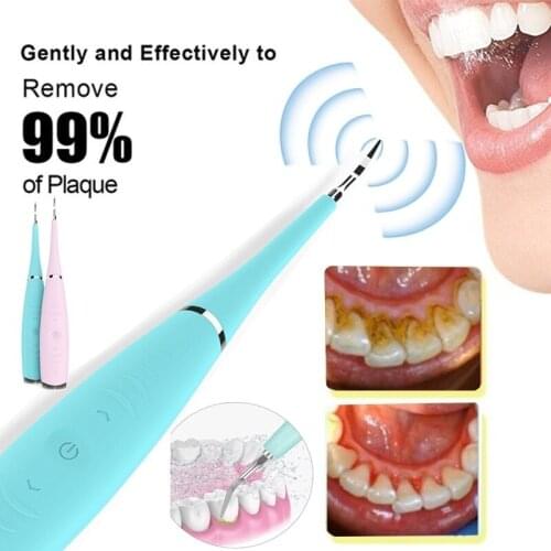 Ultrasonic Sonic Electric Oral Irrigator Dental Scaler Tooth Calculus Tartar Remover Healthy Gums Dentist Whiten Teeth Cleaner