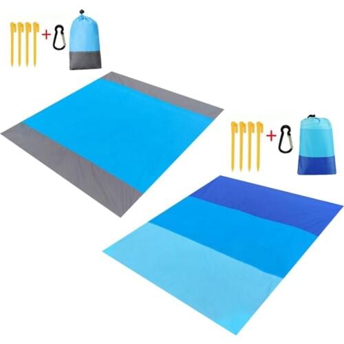Waterproof Quick Drying Outdoor Blanket Sand Beach Mat 210*200CM Portable Picnic Mat