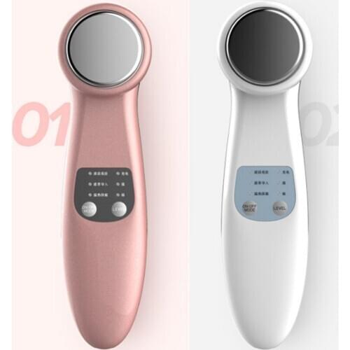 High Frequency Vibration Ultrasound Skin Scrubber Pore Cleanser Face Peeling Facial Cleansing Skin Rejuvenation Beauty Machine
