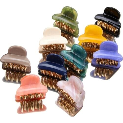 French Design Small Cute Hair Claw for Women Girls Crab Hair Jaw Clip - Hairpin - Hair Accessory Ornament Office Career Dance