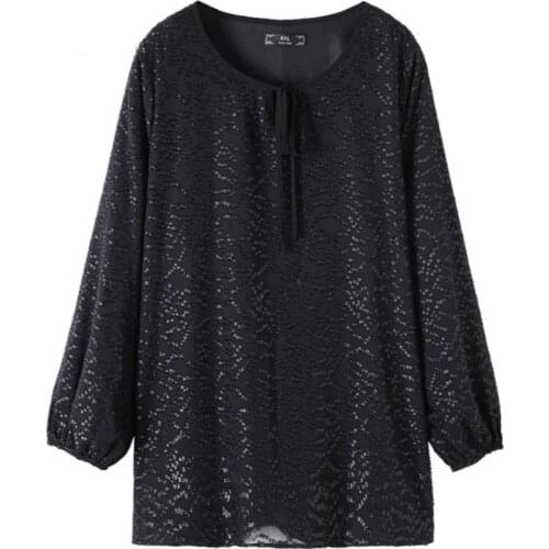 Plus Size 10XL 8XL 6XL 4XL Women Spring Autumn Long Sleeve Tshirts 2020 New Vintage O-neck Top Oversized Loose Shirts For Mujers