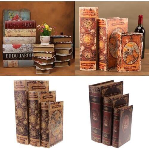 1pcs Large Simulation Book Props with Secret Hidden Compartment Safe Box for Home Office Tabletop Decor Jewelry Money Contianer