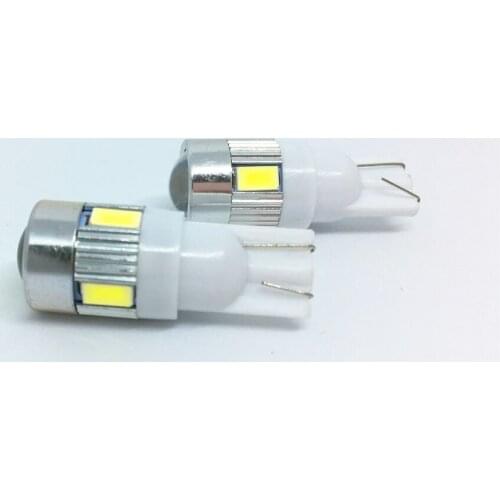 100Pcs T10 W5W 168 194 SMD 5630 T10 LEDWedge Lights Side Parking Dome Door Map light Side Bulb For Car Tail light