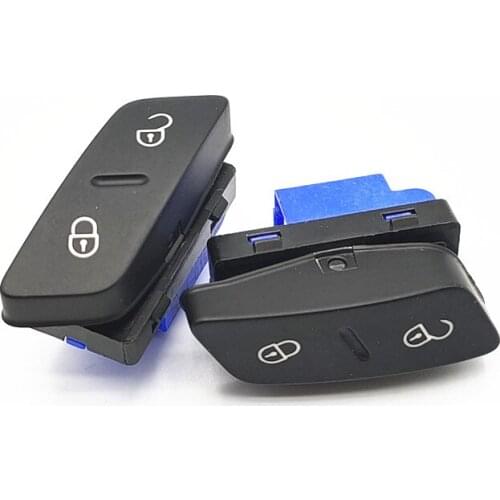 1K0962125B Car Central Locking Safety Switch Button Door Lock For Jetta Golf 5 MK5 Passat CC Tiguan 2005 -2014 1K0 962 125 B