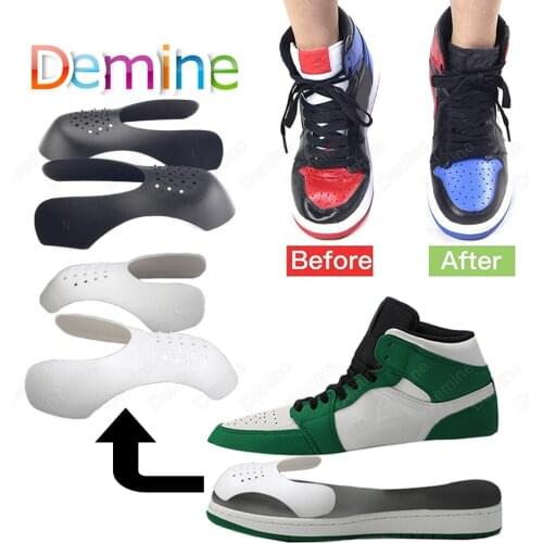 2 Pairs Shoe Anti Crease Protector for Sneakers Anti Fold Protection Shoe Toe Cap Support Shoe Stretcher Expander Dropshipping