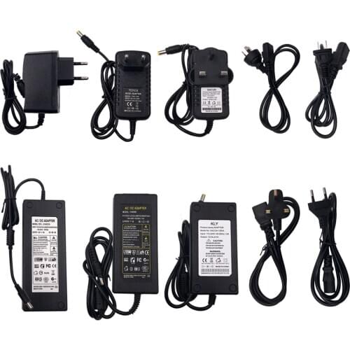 AC DC 12V 5V 1A 2A 3A 5A 6A 10A Power Supply Adapter 110V 220V To 12V 5V Switching Universal Power Supply Adapter LED Driver