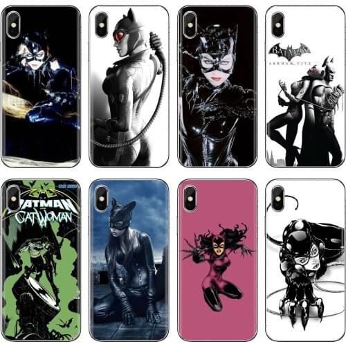 Batman-DC-C-Comic-Catwoman Soft TPU Phone Case For Samsung Galaxy A12 A31 A41 A51 A71 A20e A21s M30 A10 A30 A40 A50 A60 A70