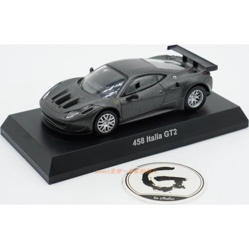Kyosho 1/64 458 GT2 Diecast Collection of Simulation Alloy Car Model Children Toys