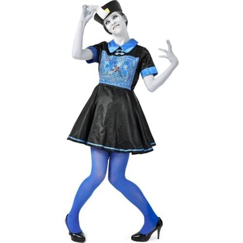 Chinese Zombie Costumes Cosplay Adult Women Qing Dynasty Of China Halloween Costume For Women Carnival Performance Party Suit