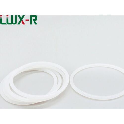 LUJX-R 4mm Thickness O-Ring Seal White Food Grade O Ringen Washer OD58/60/68/75/82/90/92mm Silicone Gasket O Type Rings Sealing