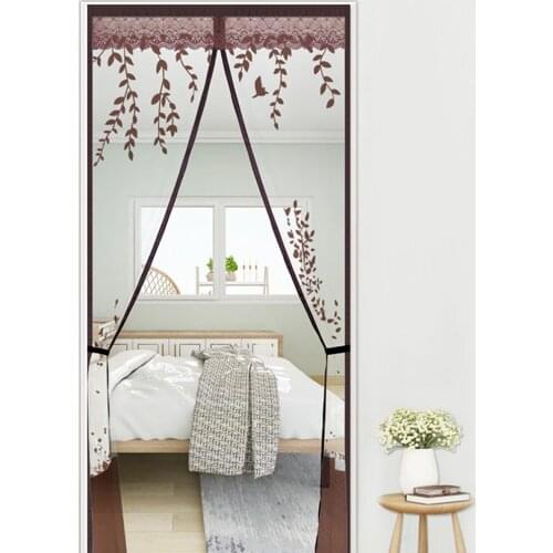 Magnetic Mosquito Screen Door Anti-Mosquito Insect Fly Bug Curtain Automatic Closing Door For Kitchen Magnetic Door Mosquito Net