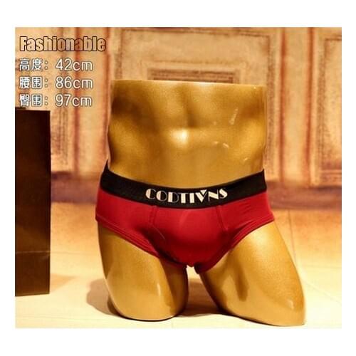 Fashionable High Quality Golden Men Half Body Mannequin Lower Body Model Hot Sale