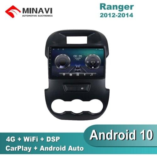 9'' IPS Android 9.0 Car Radio Multimedia For Ford Ranger 2011-2015 GPS Navigation Navi Player Auto Stereo