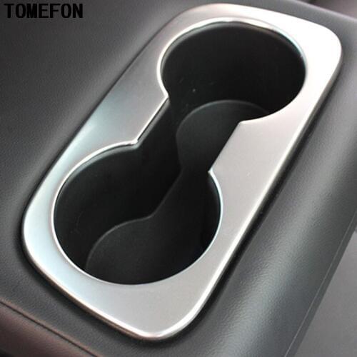Stainless Steel 1Piece For Chevrolet Cruze 2017 2018 Auto Rear Seat Glass Cup Holder Water Bottle Cup Placement Organizer